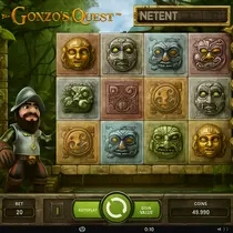TheStakeHouse - Gonzo's Quest Slot Game - NetEnt Pokie