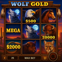 TheStakeHouse - Wolf Gold Slot Game - Pragmatic Play Pokie